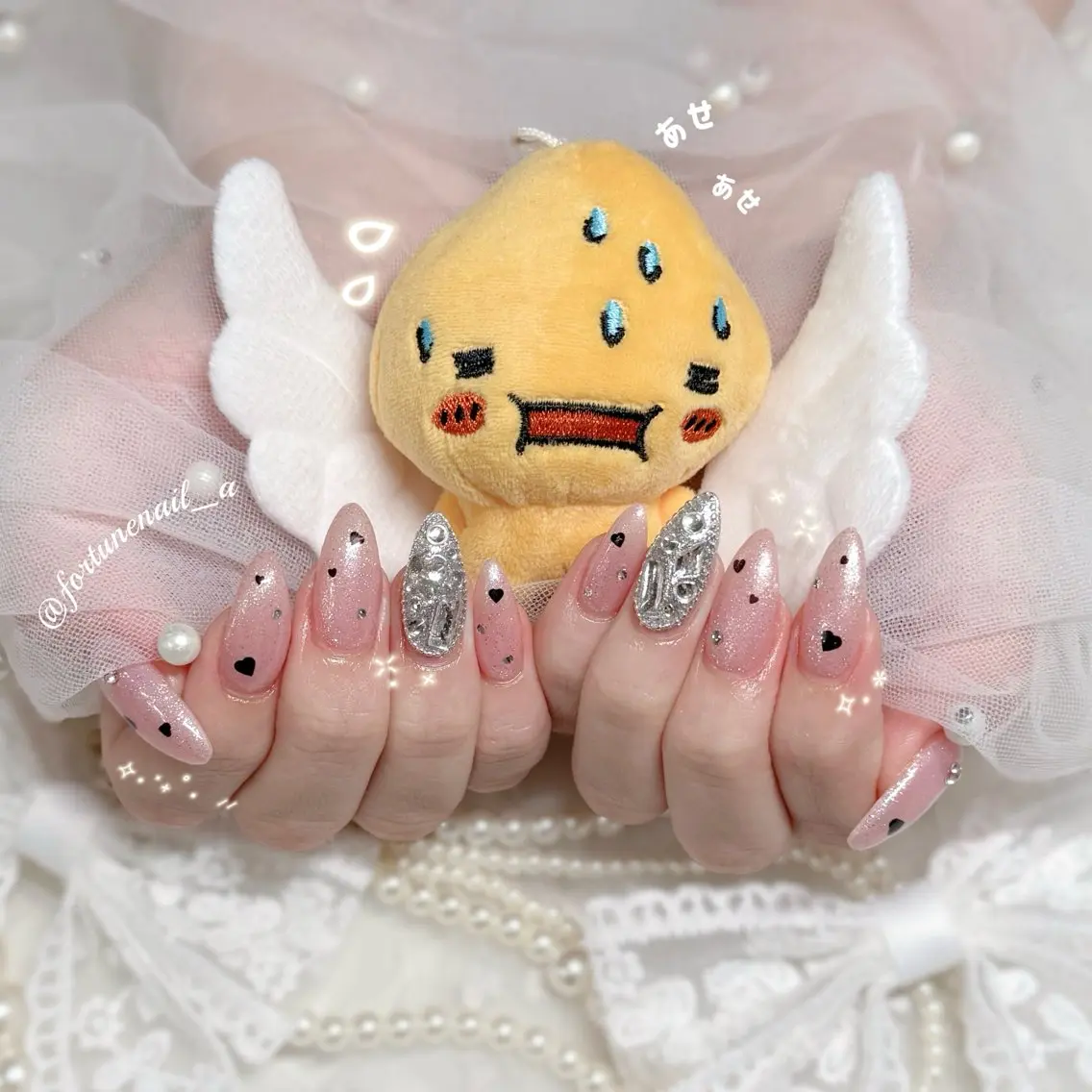 ネイル ハンドネイル ✩.*🎀 aoi🎀のネイルデザイン