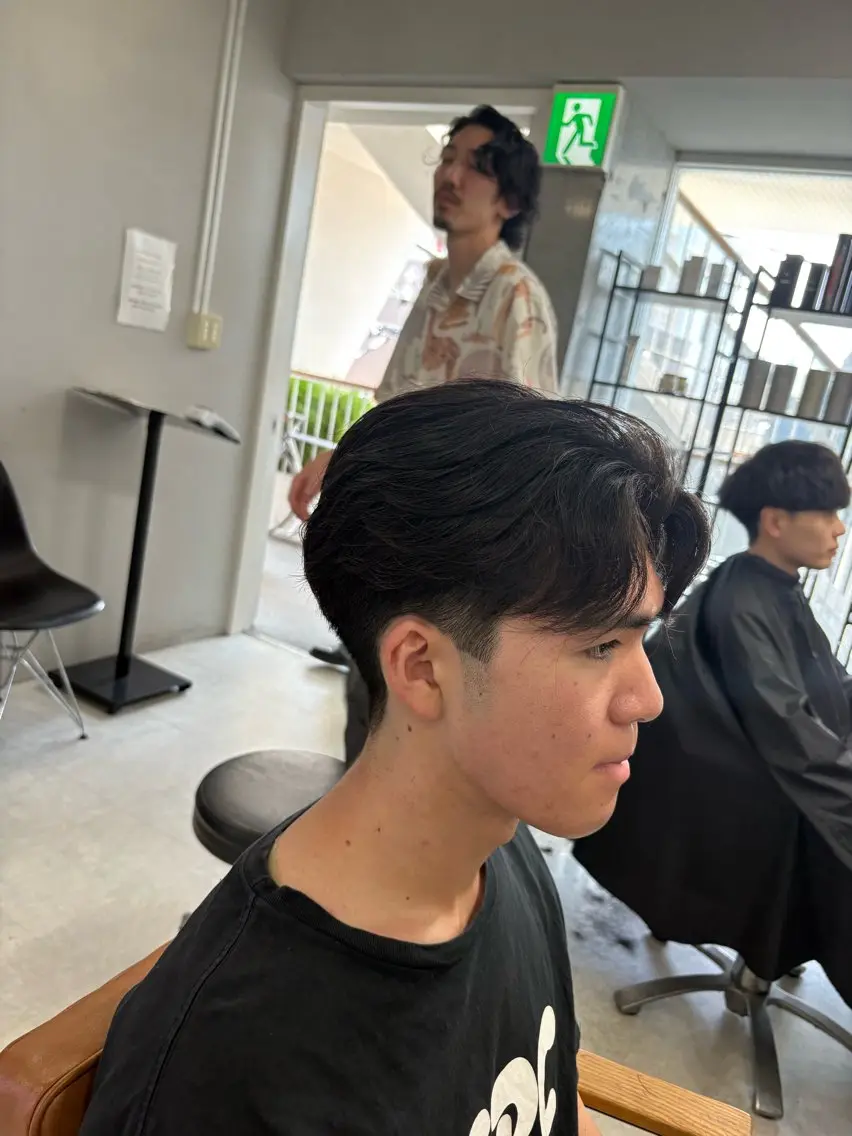パーマ メンズ 下北沢メンズパーマ 特化園田　楓莉のヘアスタイル