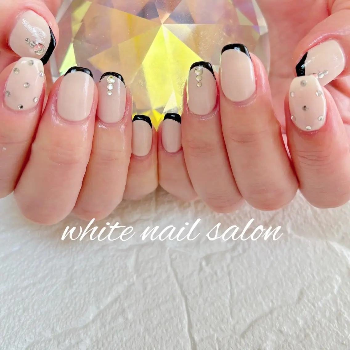 ネイル フットネイル ハンドネイル white nail salonのネイルデザイン
