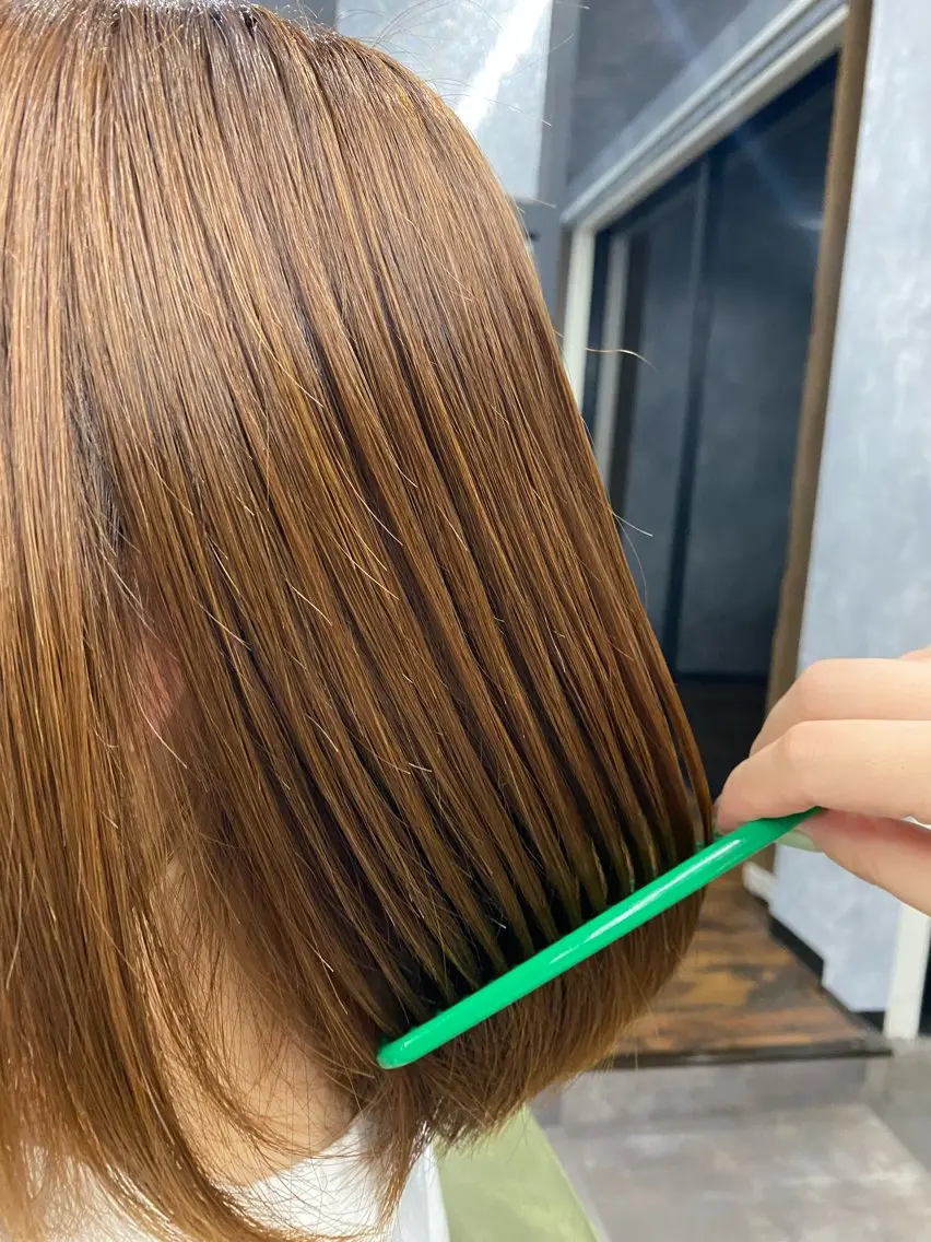 ミディアム 郷原 奈々のヘアスタイル