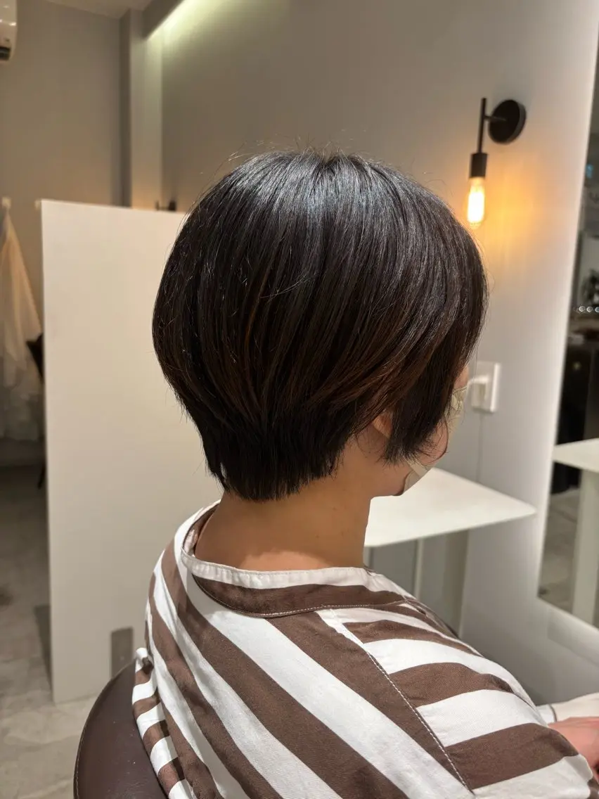 ショート くびれヘア ショートヘア kelly.un MIUのヘアスタイル