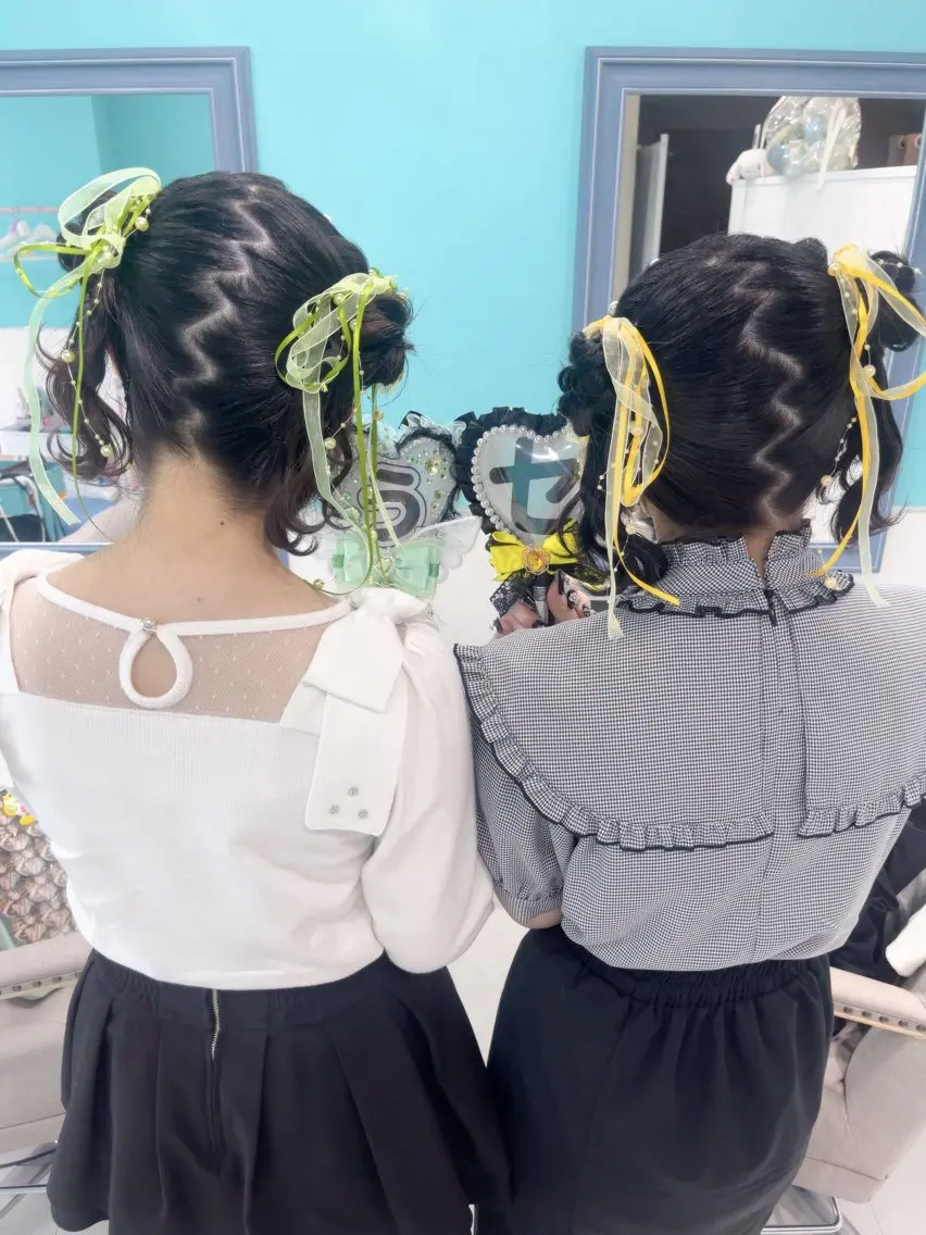 ヘアメ ペア割の写真