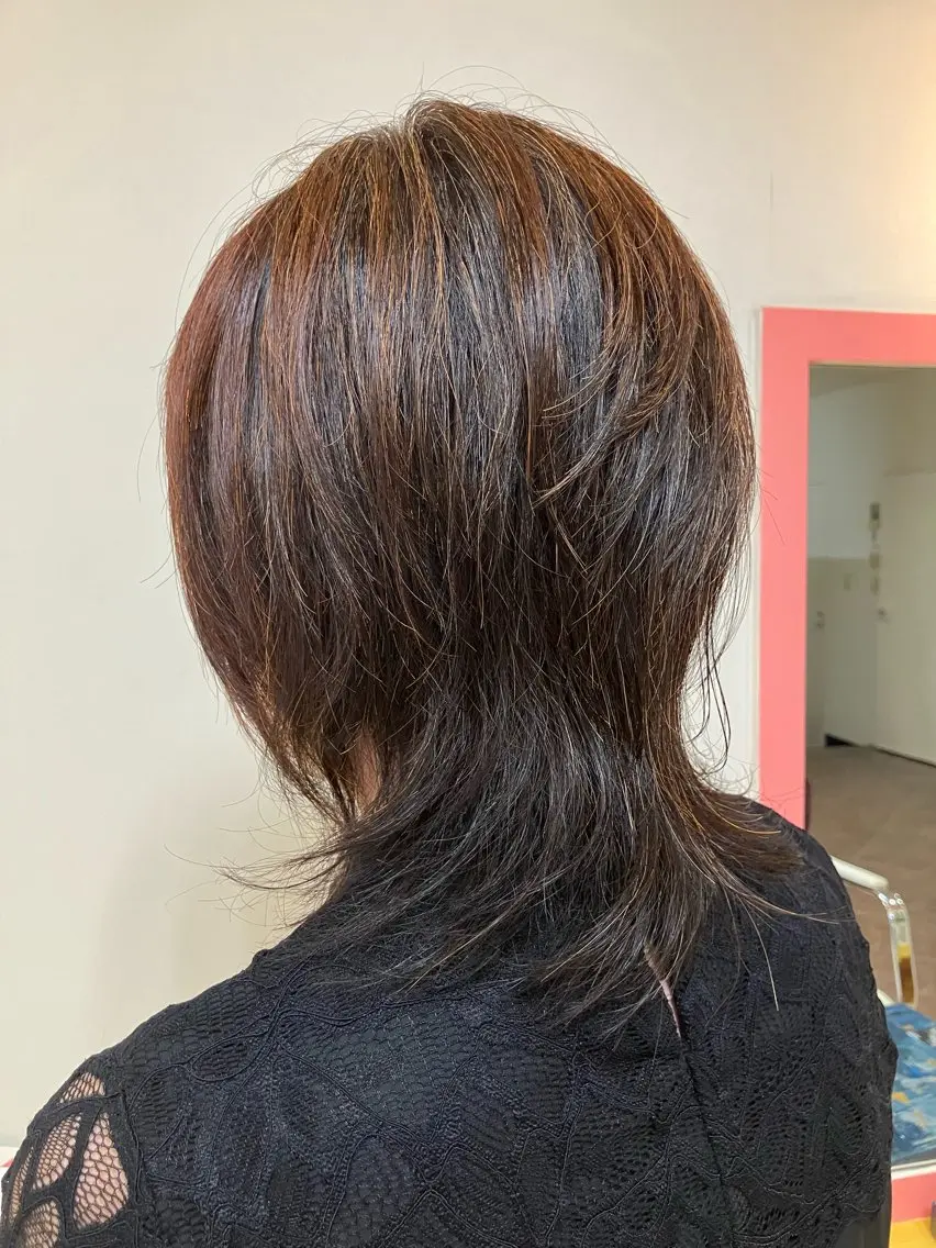 ミディアム 横田 尚登のヘアスタイル
