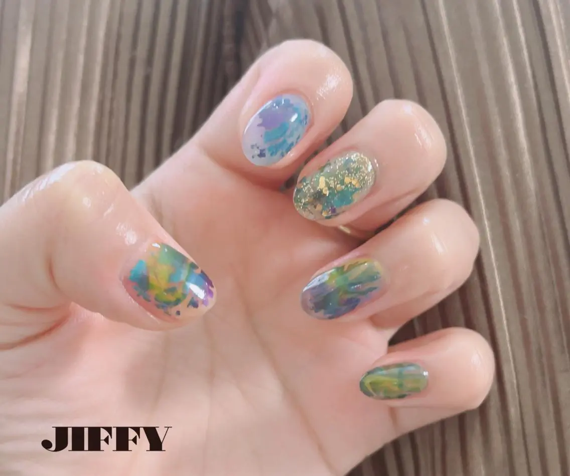 ネイル ニュアンスネイル JIFFY nailstudioのネイルデザイン