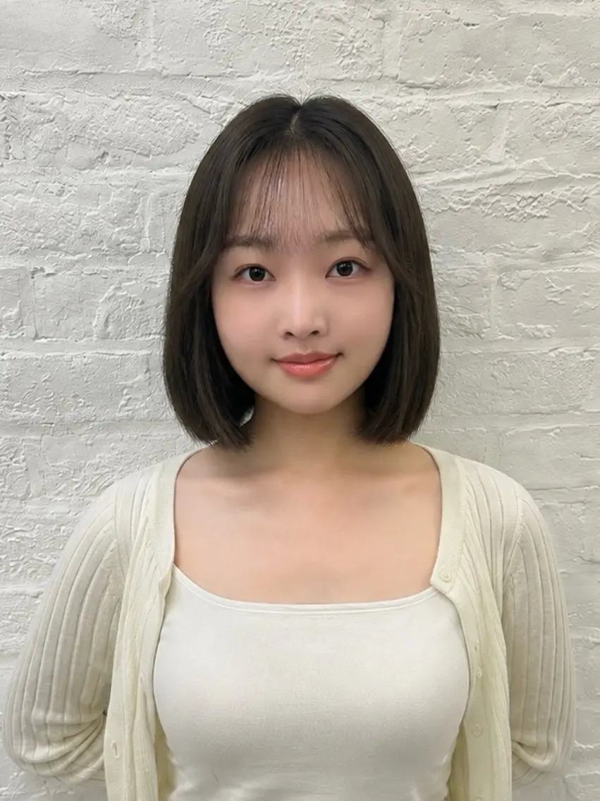 ショート 韓国ヘア🇰🇷／ 艶カラー鈴木萌愛🩶のヘアスタイル