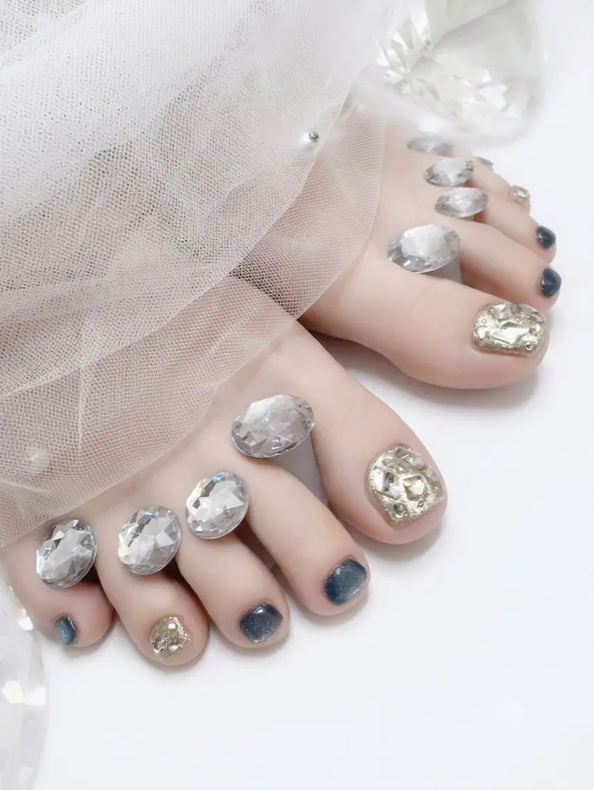 ネイル フットネイル BIJOU yuzuのネイルデザイン