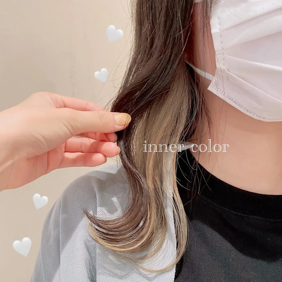 ミディアム カット ヘアカラー トリートメント 🩵Arisa MODE K's🫧のヘアスタイル