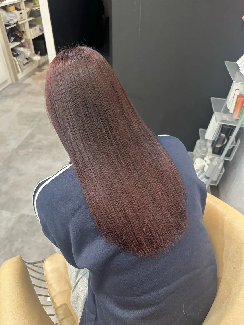セミロング 畑中 夢のヘアスタイル