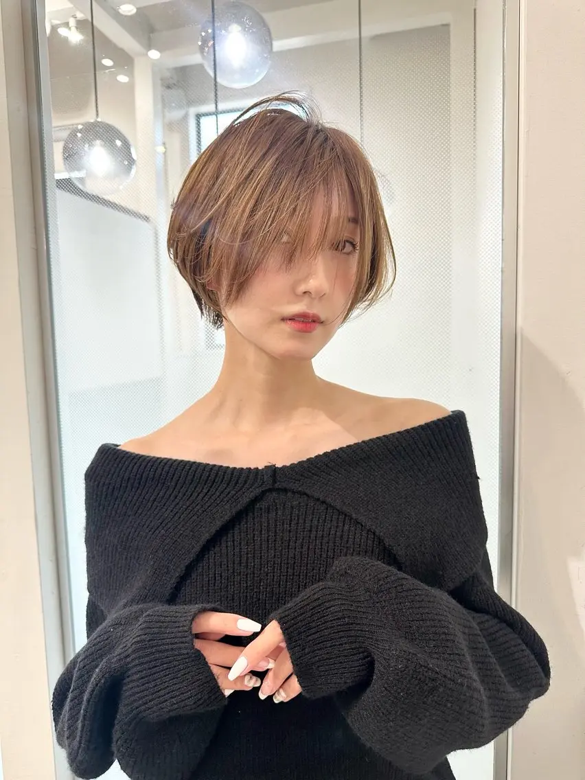 ショート ショートヘア カット ヘアカラー トリートメント ヘッドスパ 縮毛矯正/レイヤー taiga🐯のヘアスタイル