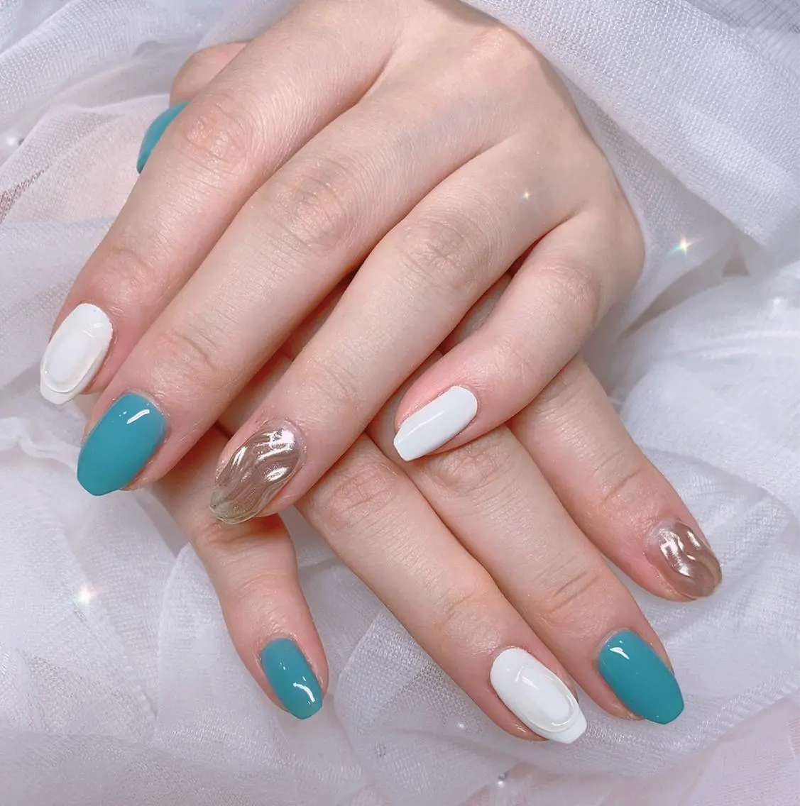 ネイル シンプルネイル Nail Salon kihi大塚店のネイルデザイン