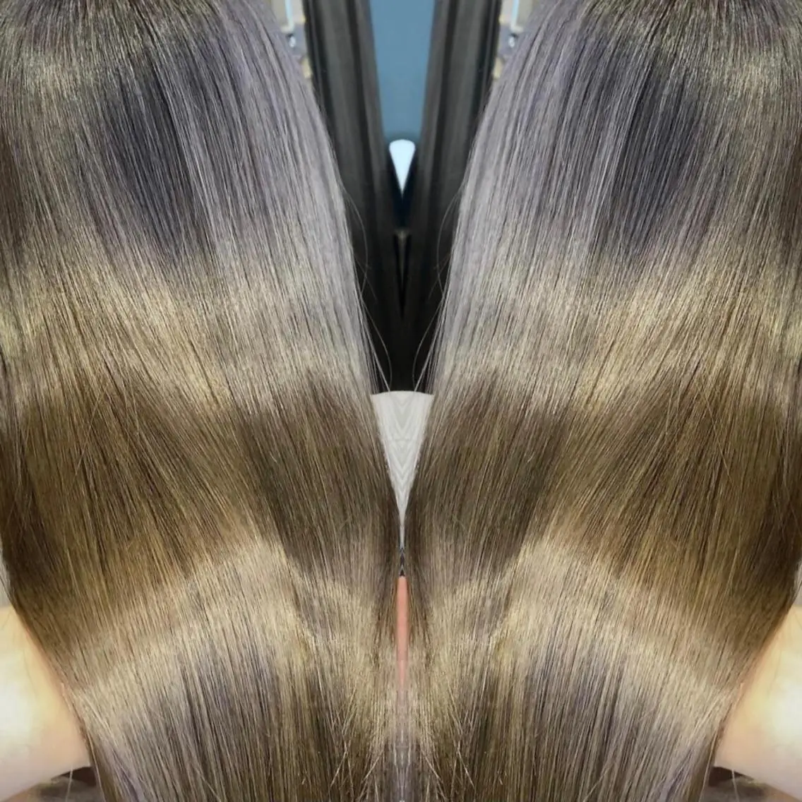 ロング 比嘉 翼のヘアスタイル