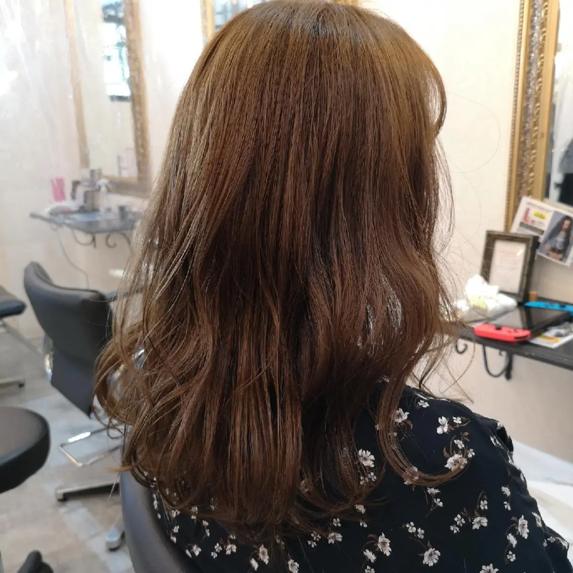 ミディアム カラー ヘアアレンジ ✨艶髪✖癒し✨🍀 miyazawaのヘアスタイル