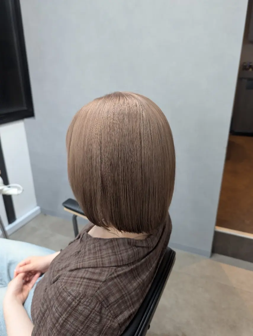 ミディアム ヘアカラー トリートメント TELAHAIR SHOGOのヘアスタイル