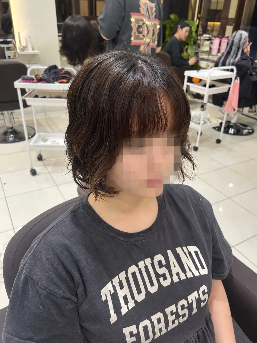 ショート 森山 愛有菜のヘアスタイル