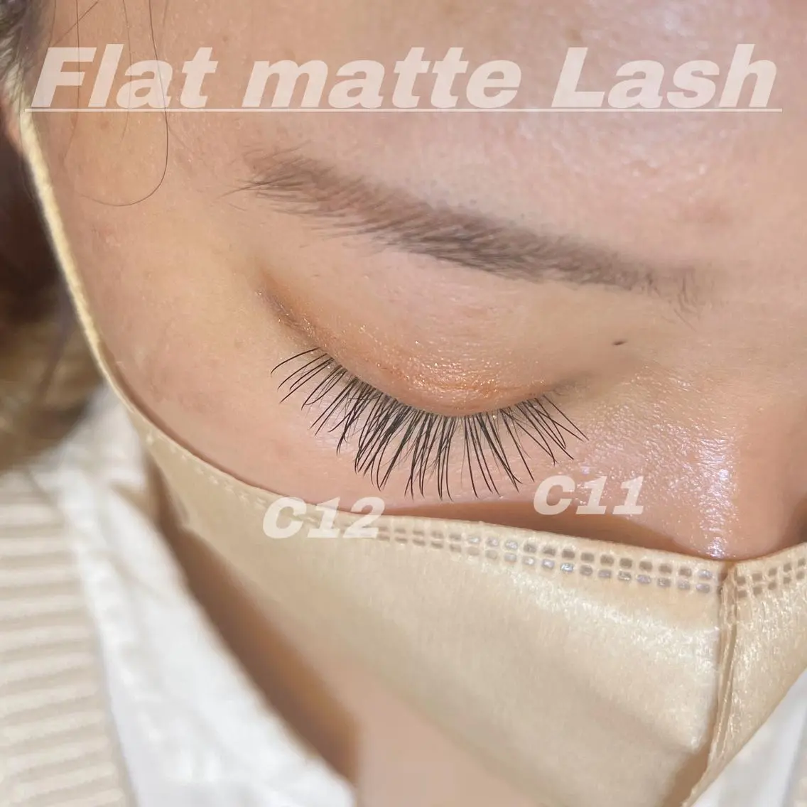マツエク・マツパ Cカール フラットラッシュ Eye ELSA lash栄店の眉毛・アイブロウイメージ