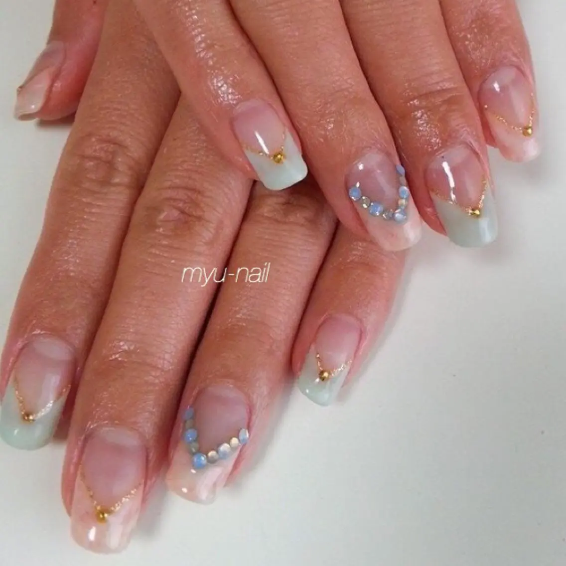 ネイル アートネイル ホームサロン myu-nailのネイルデザイン