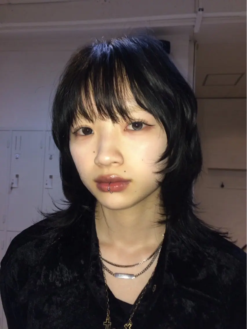 ミディアム カラー ミナ /海外スタイルのヘアスタイル