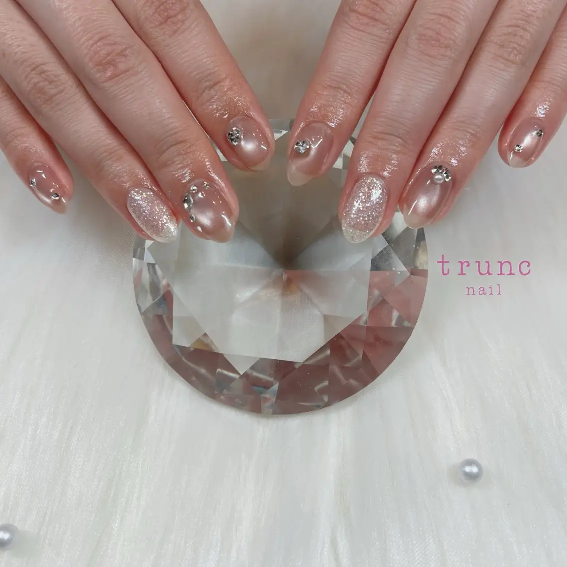 ネイル trunc nail 🌻宮下🌻のネイルデザイン