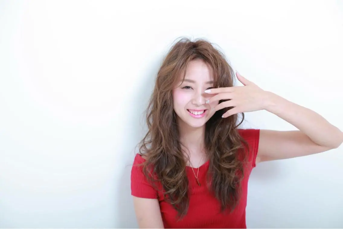 ロング カラー ヘアアレンジ 烏丸韓国ヘア🇰🇷 ayaka🎀のヘアスタイル