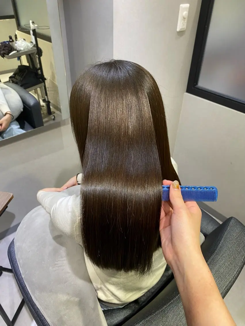 ロング トリートメント 酸熱トリートメント 🫧髪質改善 🌼きさき🌼のヘアスタイル
