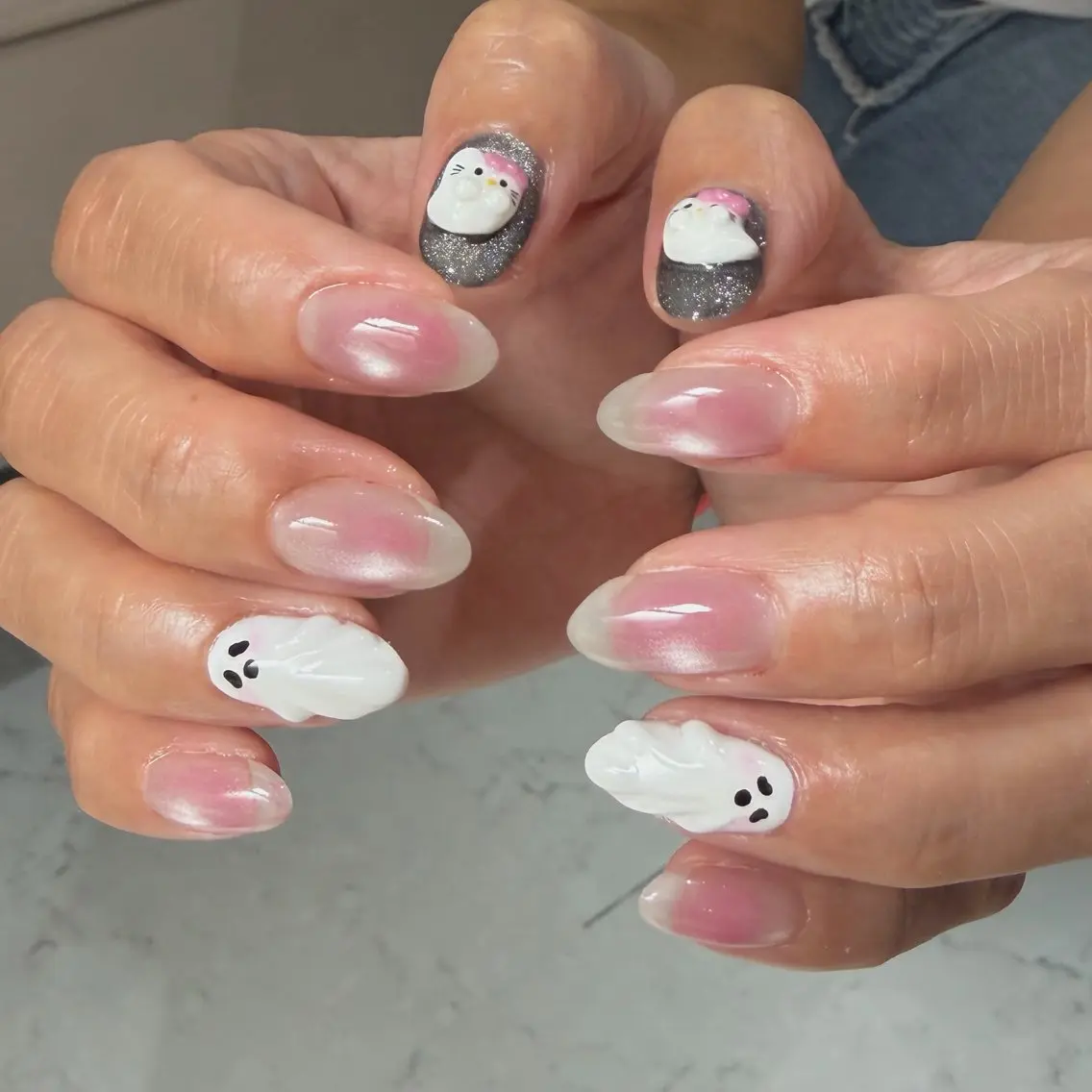 ネイル ハロウィン ハンドネイル ちゃ～み～nail ひよりのネイルデザイン