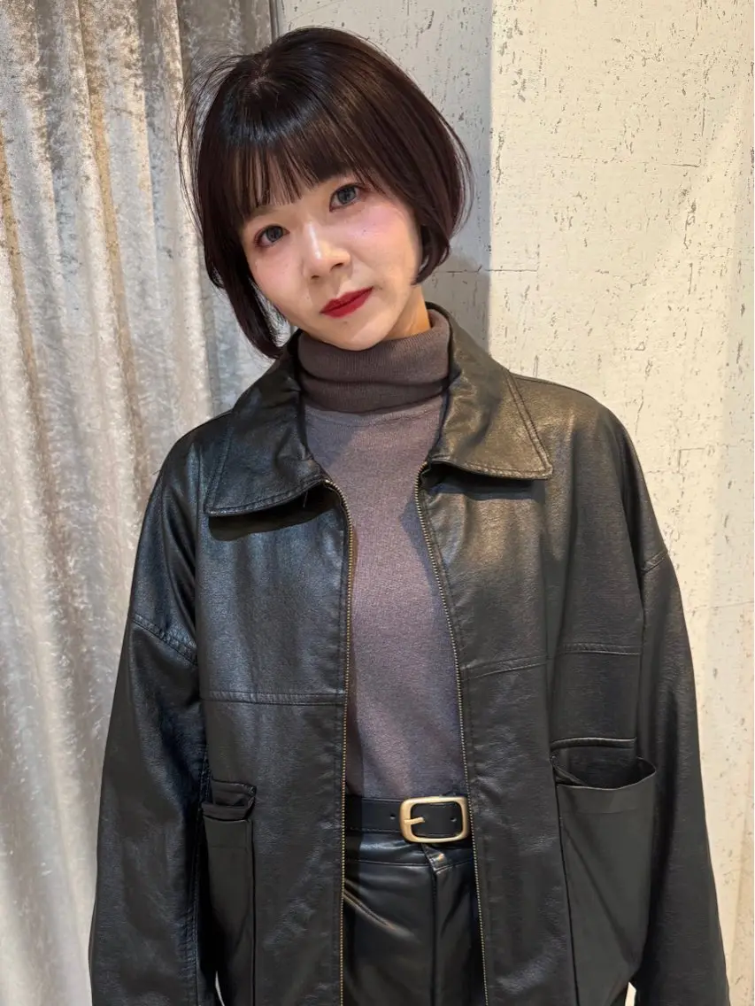 ショート カラー パーマ カット ヘアカラー 縮毛矯正 トリートメント mai / linoah˚✧のヘアスタイル