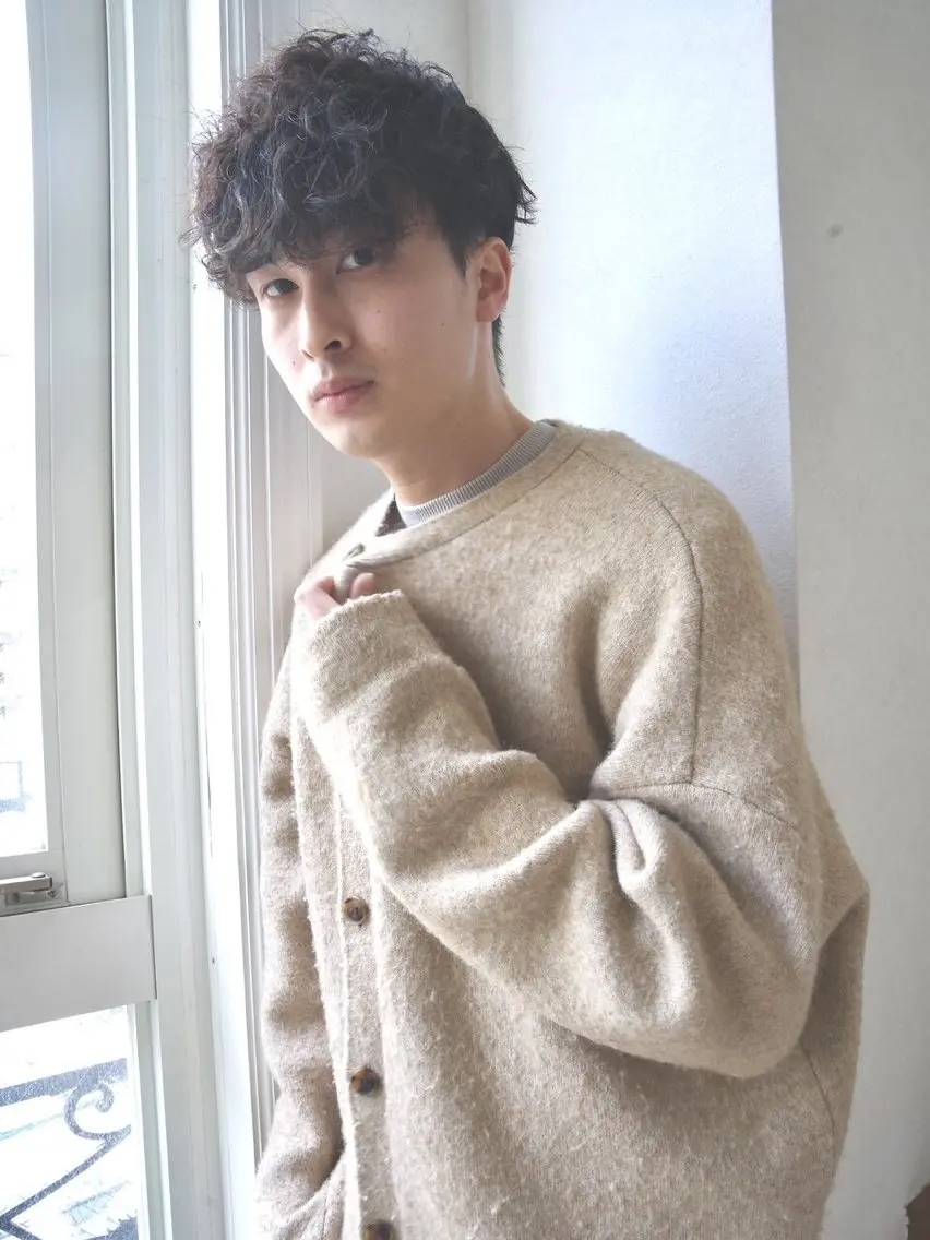 ショート パーマ カット パーマ keshiki 大名のヘアスタイル