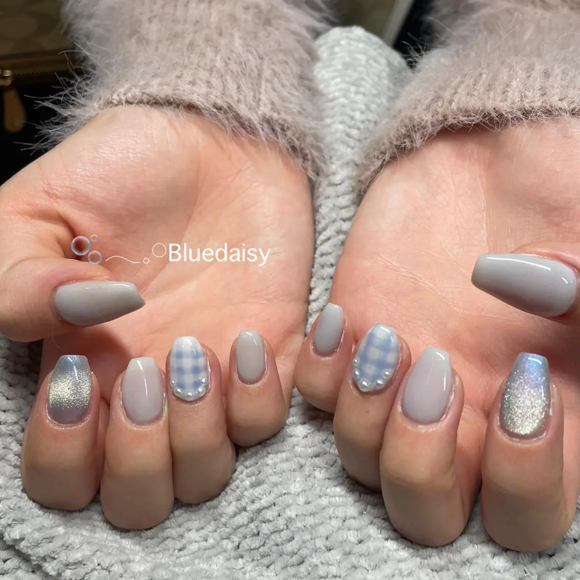ネイル Blue daisy 栄本店のネイルデザイン
