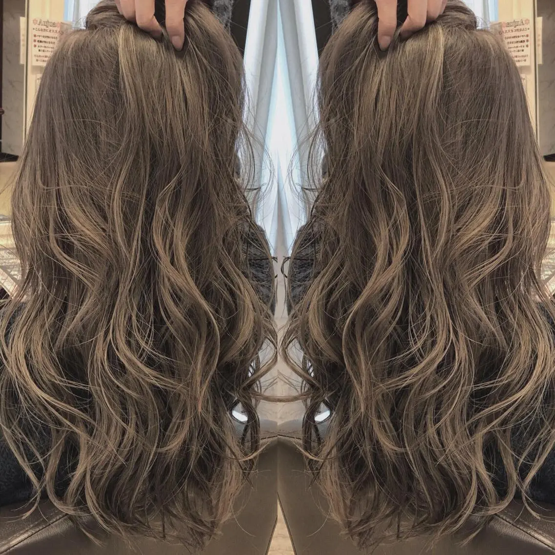 ロング カラー box mico. mutsumiのヘアスタイル