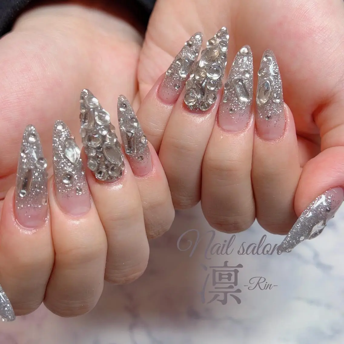 ネイル スカルプネイル private salon凛のネイルデザイン