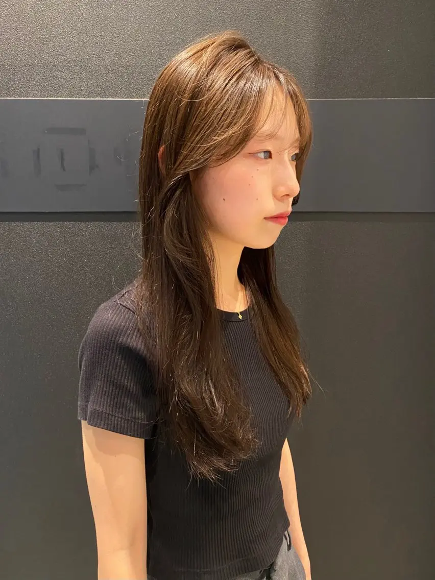 ロング カラー ブリーチ カット ヘアカラー トリートメント mai / linoah˚✧のヘアスタイル