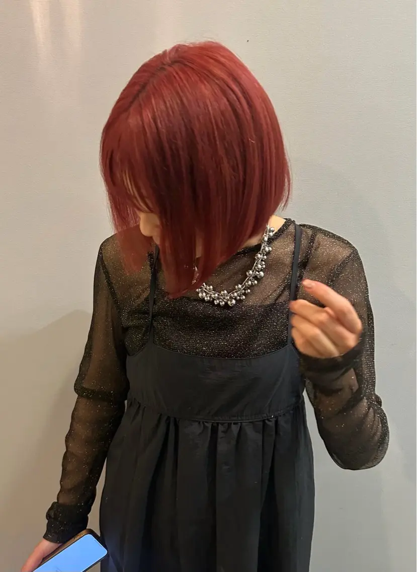 ミディアム カラー kotoha .のヘアスタイル
