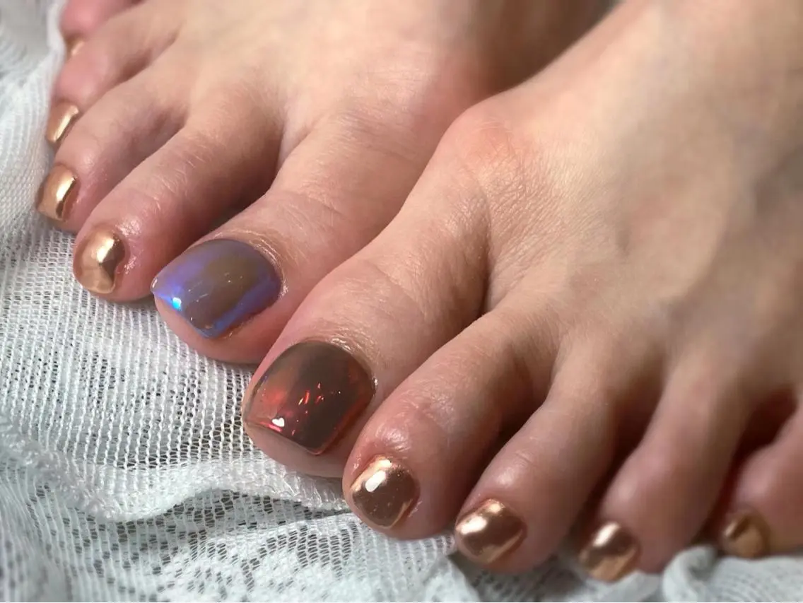 ネイル ミラーネイル MSSugar Nailのネイルデザイン