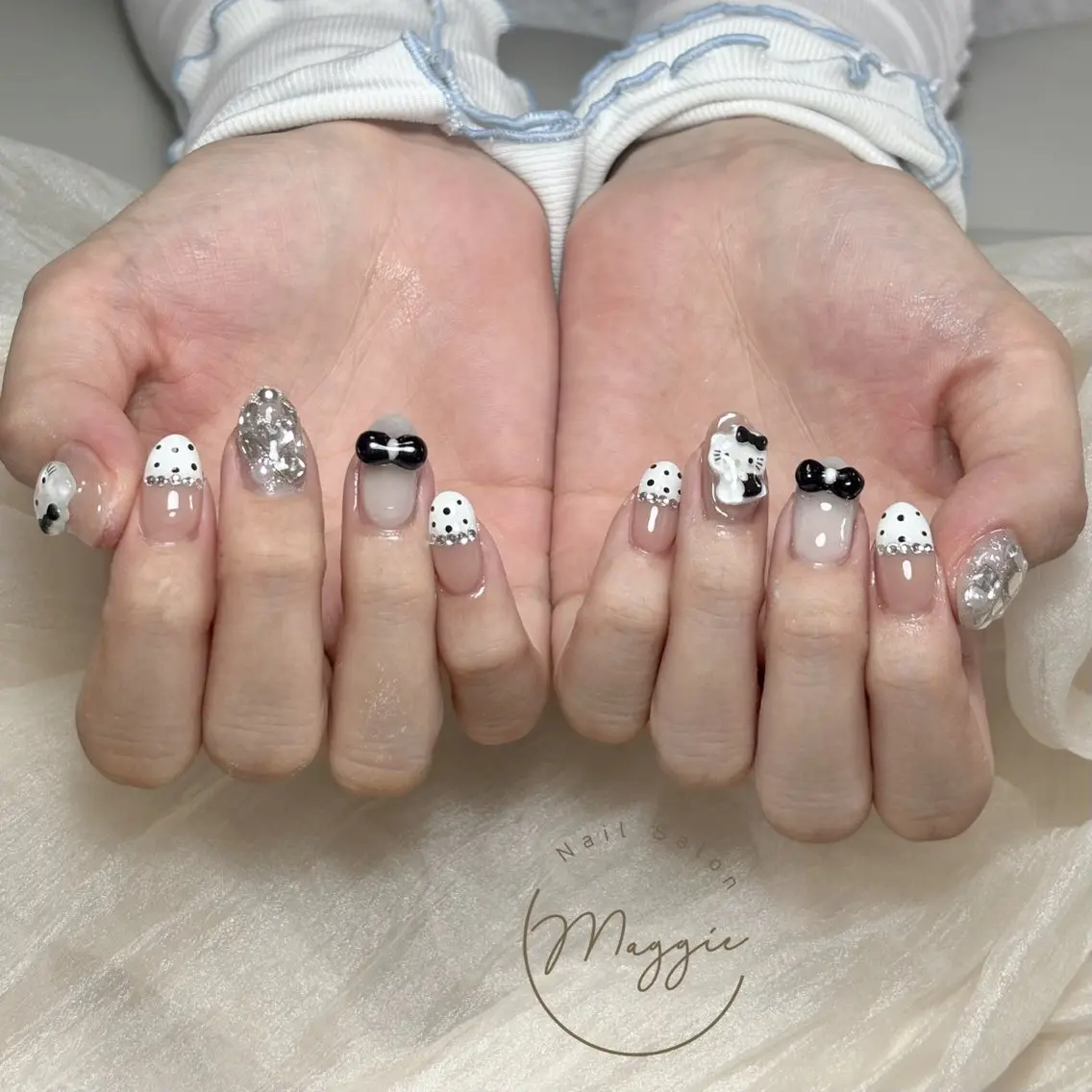 ネイル 持ち込み ハンドネイル MaggieNail timiのネイルデザイン