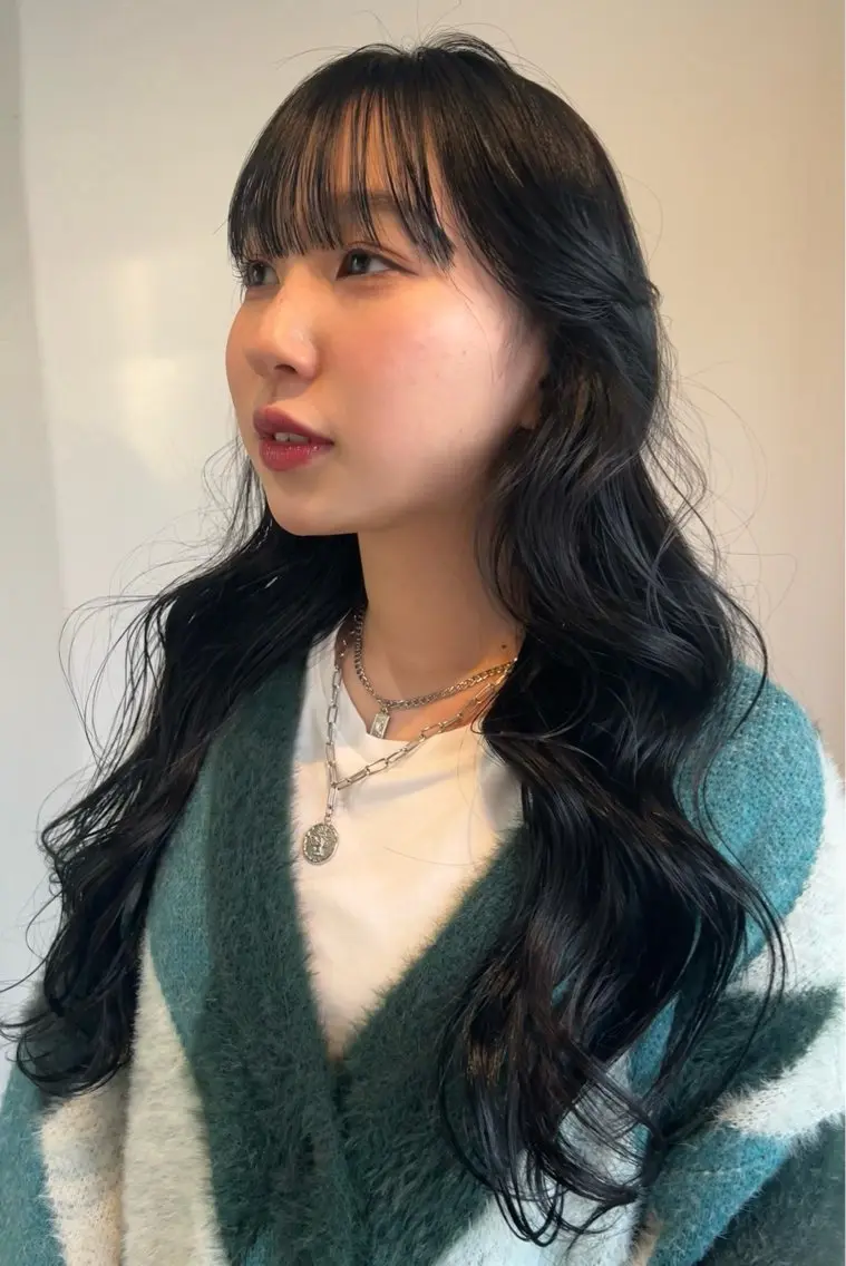 ロング カラー ヘアアレンジ ヘアカラー 🎀suzuna 透明感colorのヘアスタイル