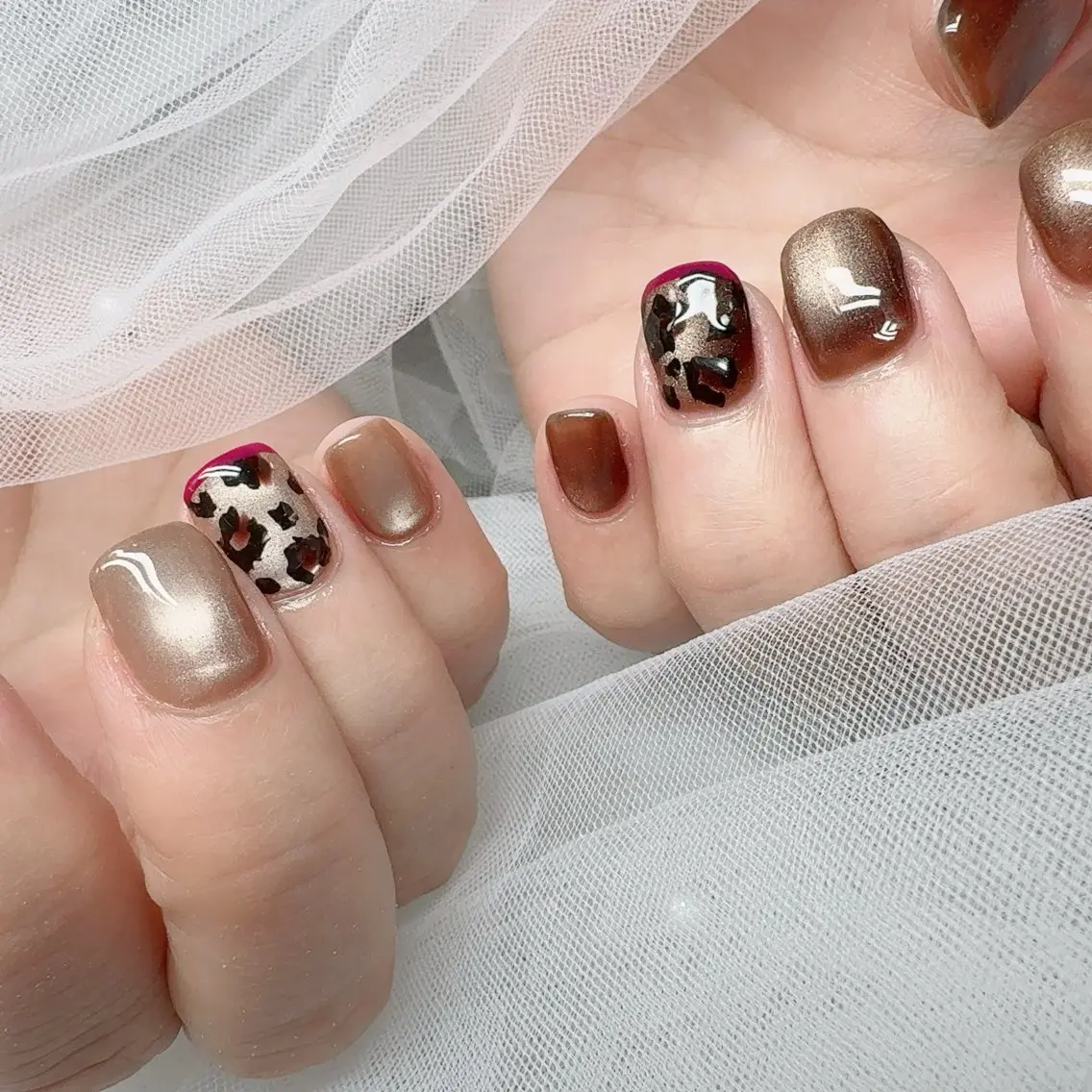 ネイル 長さ出し ジェルネイル 韓国ネイル ニュアンスネイル オフィスネイル ハンドネイル NailSpace 猫のいるネイルサロンのネイルデザイン