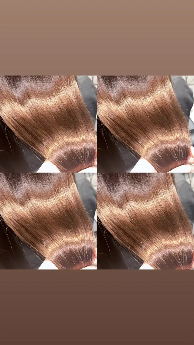 セミロング カラー ヘアカラー トリートメント 透明感×韓国ヘア 🇰🇷きららのヘアスタイル