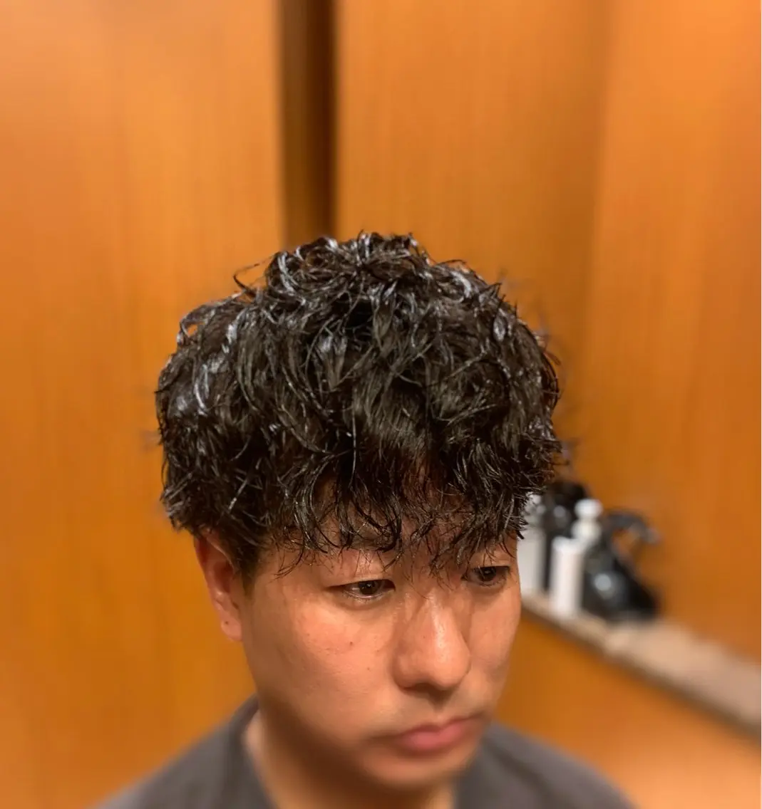 パーマ 杉本 翔希のヘアスタイル