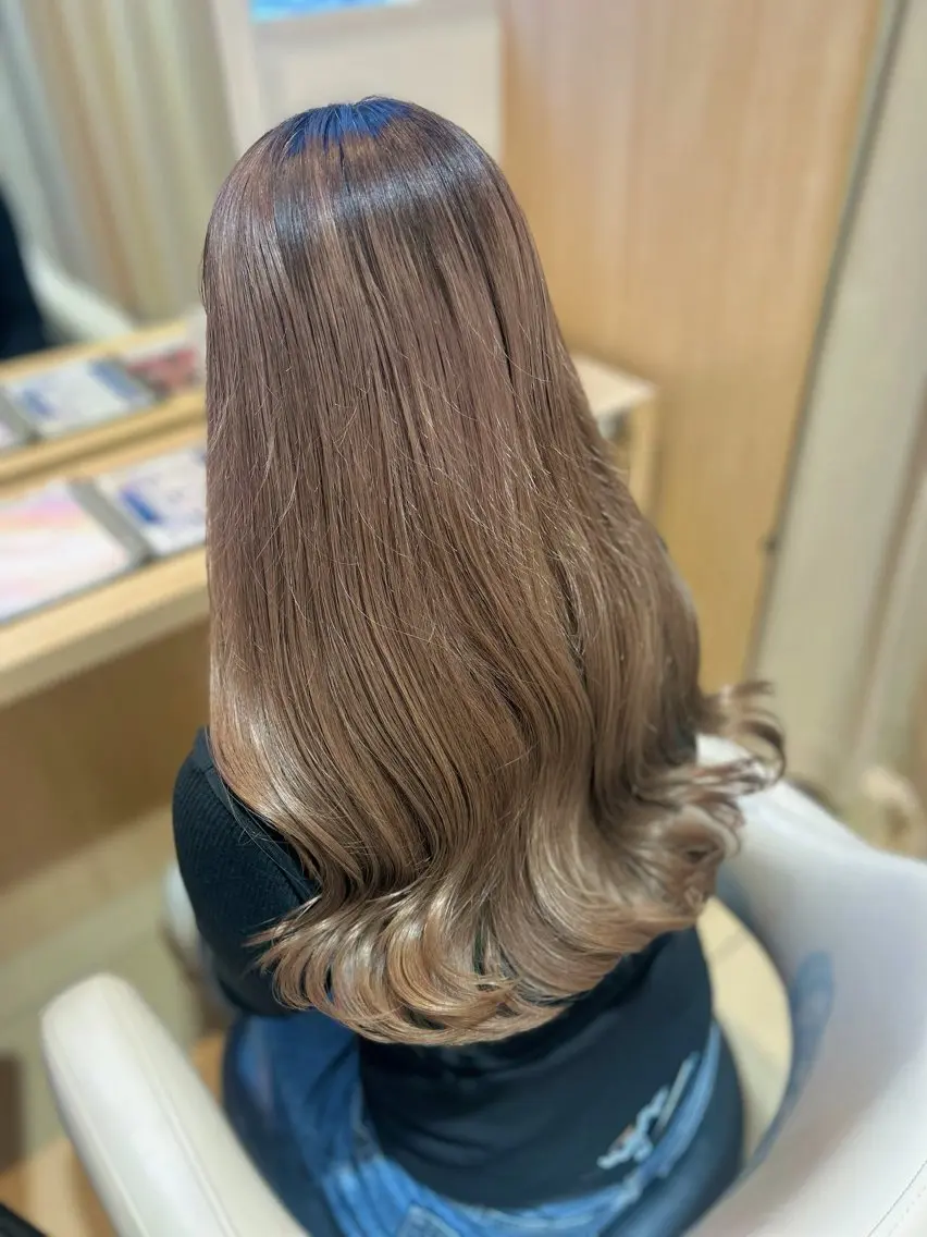 ロング カラー ヘアカラー Ash中目黒店 Mizuki 🎀のヘアスタイル