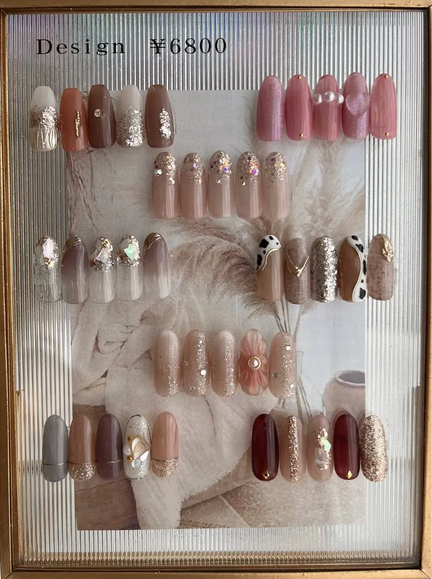 ネイル 韓国ネイル ハンドネイル nail salon Lauleaのネイルデザイン