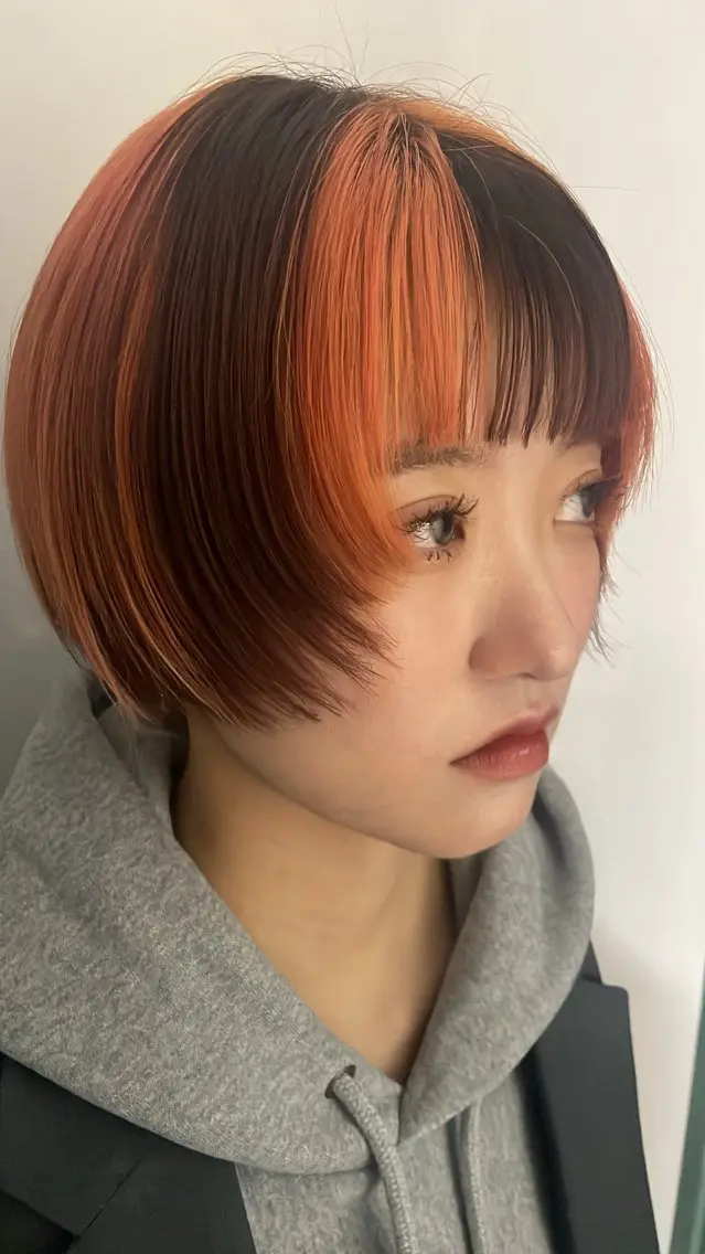 カラー 亀田 魁翔のヘアスタイル