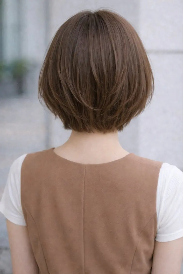 「ブリーチなし」全体カラーの写真