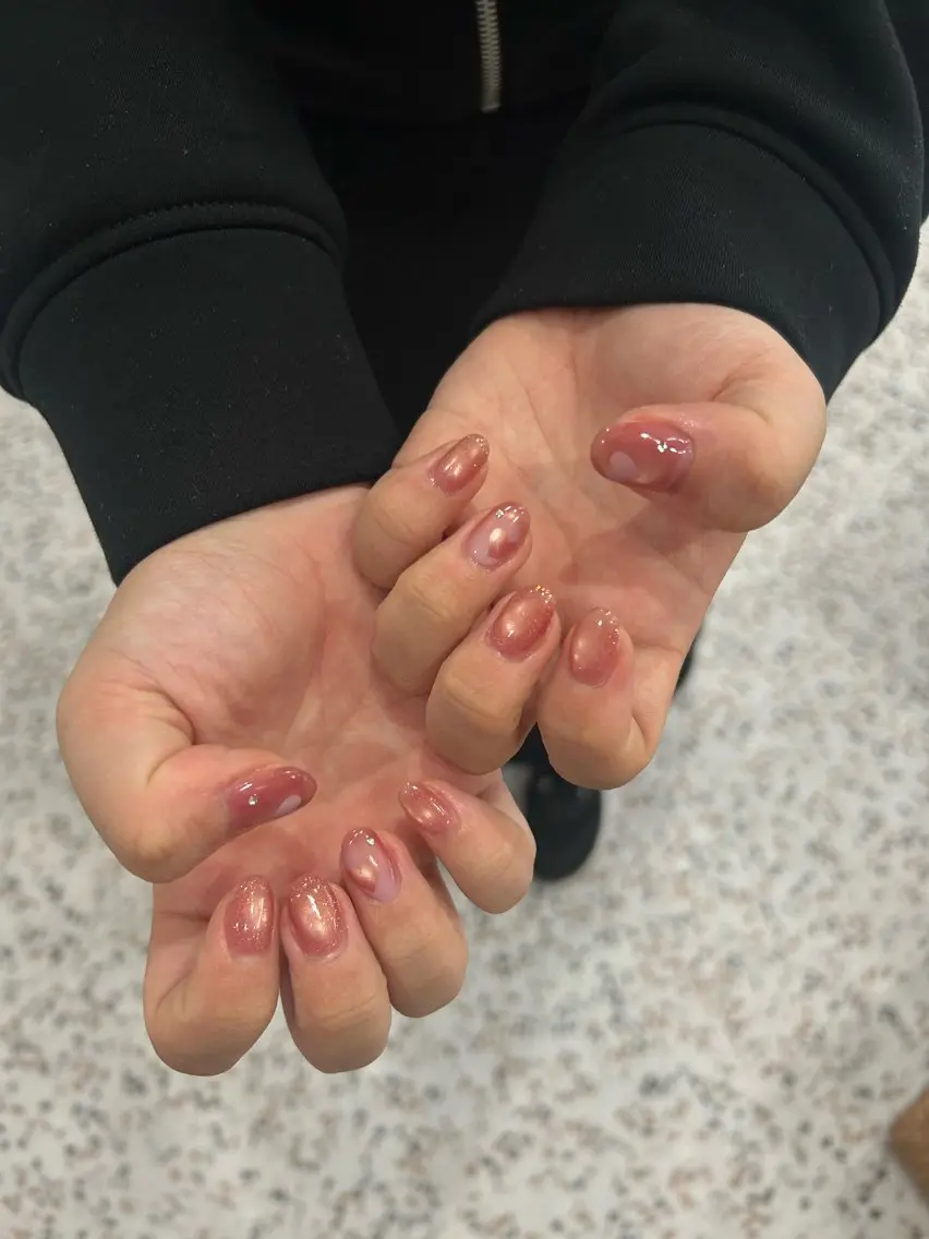 ネイル ハンドネイル 小松 千冬のネイルデザイン