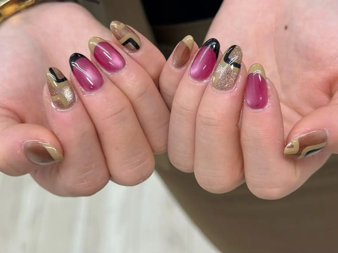 ネイル ハンドネイル OCEAN nail パラジェル 取扱い店のネイルデザイン