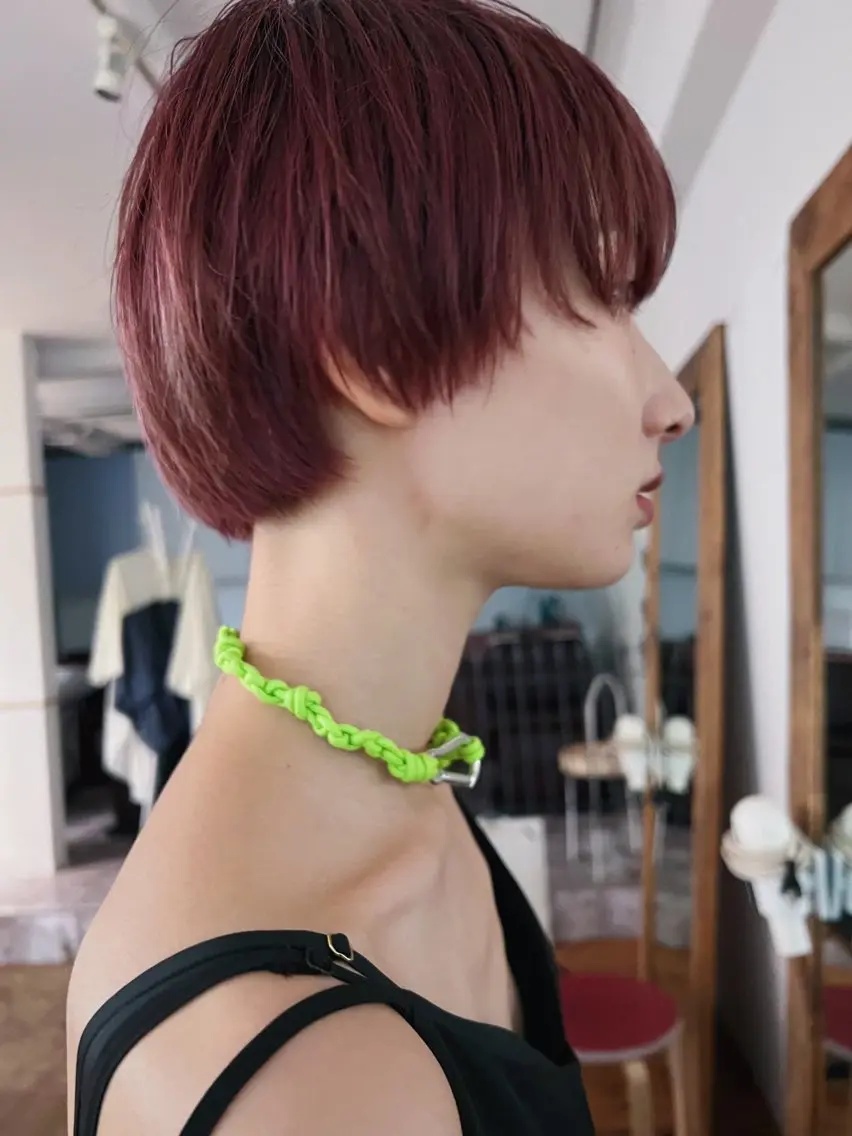 ヘアカラーの写真