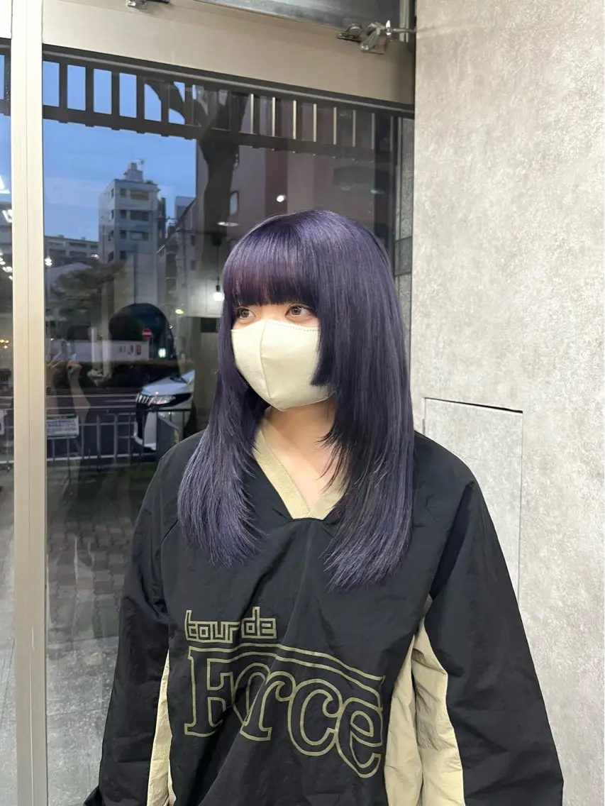 ロング カラー 村田梨乃/ minim hairのヘアスタイル
