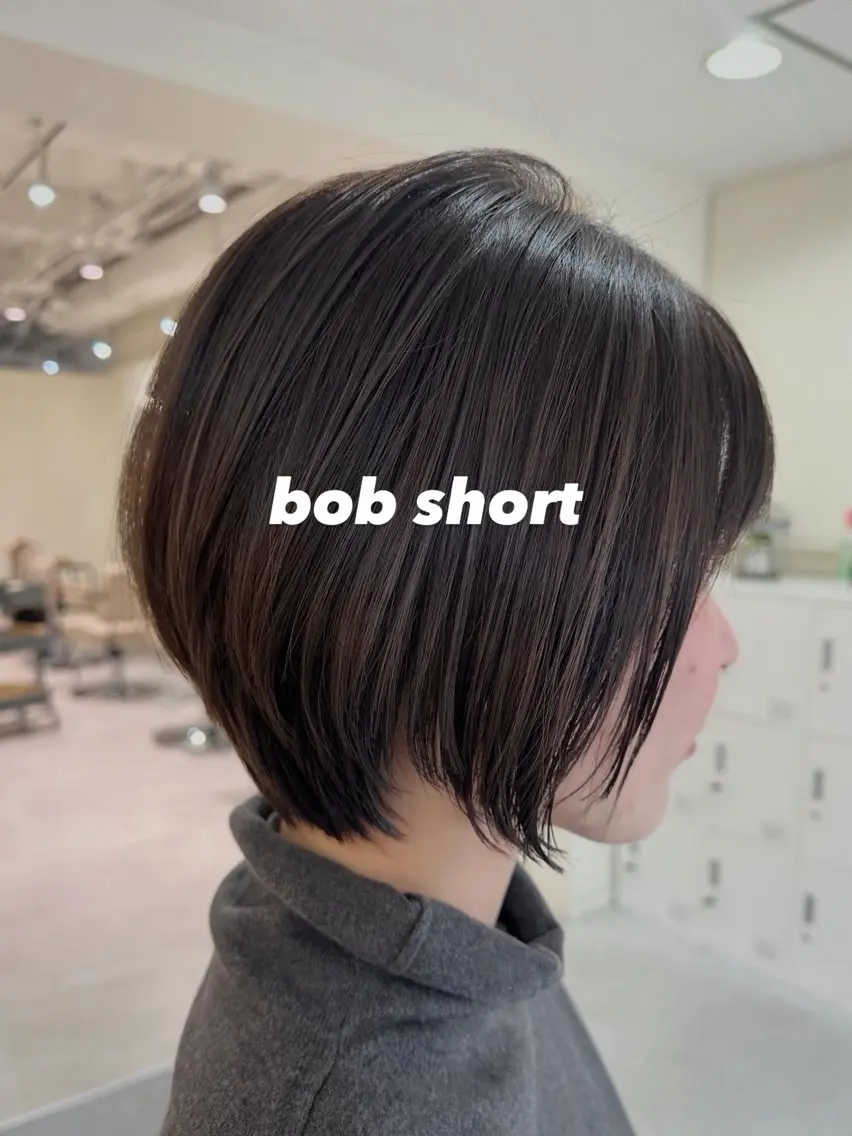 ショート ショートボブ ボブ 似合わせカット ショートヘア カット ヘアカラー 銀座/レイヤー ハイライト/MAMIのヘアスタイル