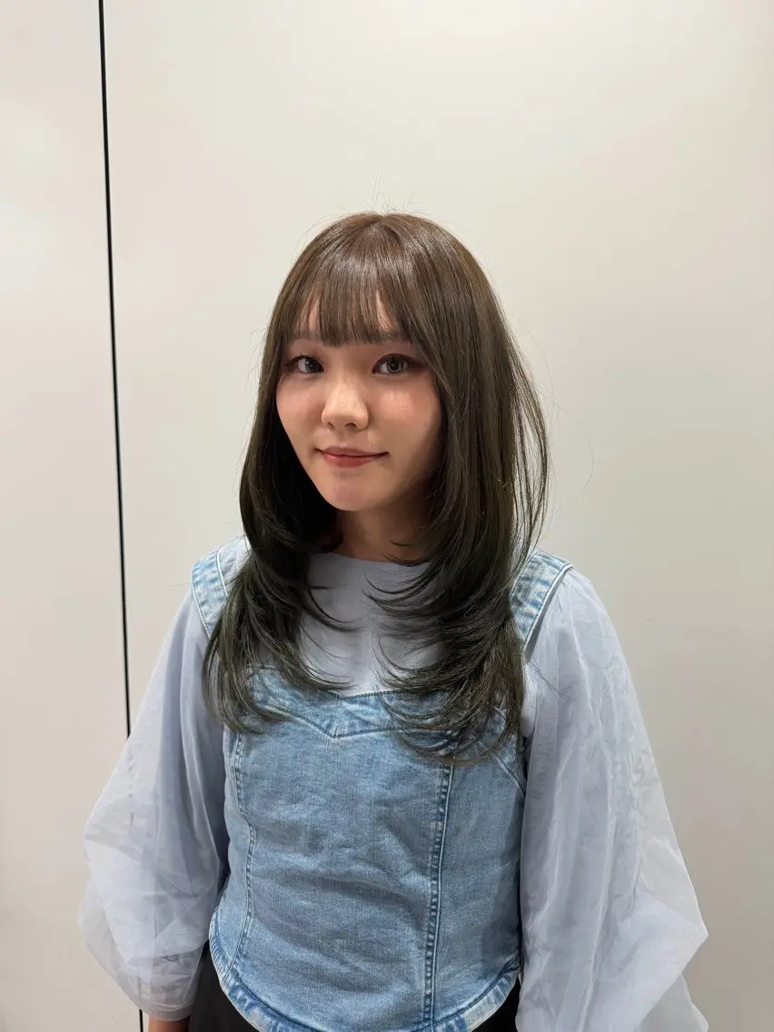 カラー カット ヘアカラー トリートメント ヘッドスパ ヘアセット 🤍海外girl🤍 ベージュ/ALISAのヘアスタイル