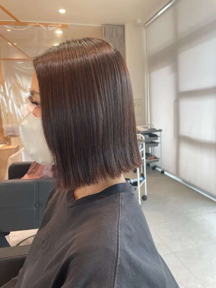 当日予約オッケー👌似合わせカット✂️＋トリートメント＋シャンプーの写真