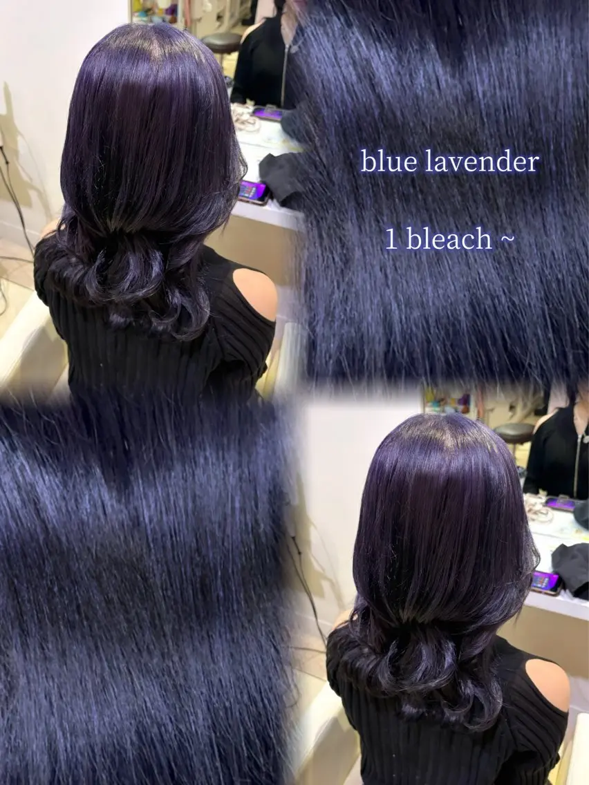 カラー ヘアカラー ハイトーン×推し カラー💫Miyuのヘアスタイル